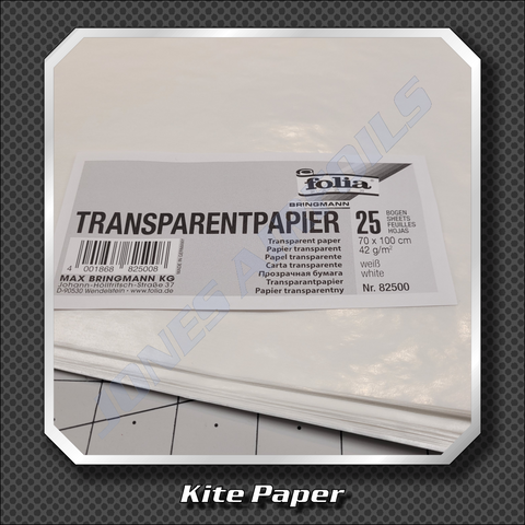 Kite Paperwork Kite Making Supplies - Jones Airfoils
